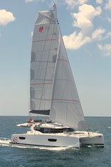 Fountaine Pajot 45 underway